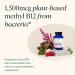Ora Organic Vitamin B12 1500mcg - Plant-Based Methylcobalamin Energy Tablets - Raspberry Flavor - 30 Chewable Tablets - Buy Online on GoSupps.com