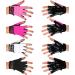 Mighty Grip Pole Dancing Gloves with tear strips for gripping the pole 1 pair rose XS