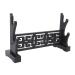 Eforlife Sword Stand Classical Weapon Display Stand Katana Genji Japanese Samurai Sword Blade Medieval Sword Stand Holder 2-Tier