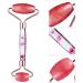 Cherry Quartz Double Roller Face Massager - Anti-Aging Crystal Skincare Tool for Women | Mookaitedecor - Buy Online on GoSupps.com