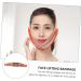 WOONEKY Thin Face Belt Chin Reducer Patch Lifting Bandage Facial Spandex Orange - Buy Online on GoSupps.com