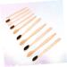 Hapinary 10-Pack Bamboo Toothbrushes - Organic Portable Travel Toothbrush Set for Tooth & Mouth Hygiene - Eco-Friendly Disposable Hotel Accessories - Buy Online on GoSupps.com