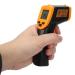 NonContact Thermometer Convenient Lightweight Handheld Temperature Meter LCD Digital HW600 Temperature Measuring Thermometer for Industry(Yellow) - Buy Online on GoSupps.com