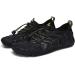 UBFEN Water Shoes for Men and Women - Quick Dry Barefoot Aqua Shoes for Beach Sports and Water Activities - Black - Buy Online on GoSupps.com