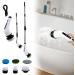 Electric Tub Cleaning Brush | Cordless Scrubber for Bathroom | Cordless Tile Water Stains Cleaning Brush for Tub Kitchen Sink Wall Floor - Buy Online on GoSupps.com