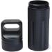 Vogueing Tool Waterproof Pill Holder | EDC Metal Survival Capsule for Camping Climbing Cycling & Hiking - Round Head Black - Buy Online on GoSupps.com