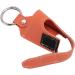 Asthma Inhaler Holder Inhaler Case Inhaler Carrying Holder Clasp Closure Safety Carabiner Clip 2pcs Portable PU Leather Inhaler Protective Holder (Orange) - Buy Online on GoSupps.com