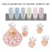 5pcs Magnetic Nail Tips Holder Set | Regal Nail Art Display Stand with Crystal Base | DIY Manicure Exercise Accessories - Buy Online on GoSupps.com