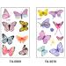 20 Sheets Butterfly Temporary Tattoos - Group Activity Decoration for Children's Toy - Various Styles (QS80) - Buy Online on GoSupps.com