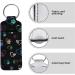 Neoprene Lip Balm Holder Keychain for Women - Dog Paw Design | 2Pcs Chapstick Sleeve Pouch - Buy Online on GoSupps.com