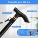 Supregear Folding Walking Stick - Adjustable & Lightweight Collapsible Walking Aid for Elderly Men & Women - Travel Cane in Black - Buy Online on GoSupps.com