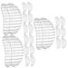 FOMIYES 12 Pairs Striped Arch Pads Mens Insoles Foot Cushion Feet Pads Foot Arch Cushion Foot Arch Supports Arch Support Insole Comfy Brace Pad Holder Sole of Foot Gel Corrective Pad Miss