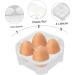Gatuida 3pcs 4 4 Grid Egg Storage Box Eggs Compartment Egg Holder Egg Storage Container Splitter re-usable - Buy Online on GoSupps.com