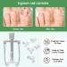 Ingrown Toenail Treatment Kit | Toe Nail Correction Tool Set with Tweezers and Nail File Lifter | Pedicure Tool for Ingrown Toenails - Buy Online on GoSupps.com