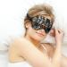 Portrait of Dogs Sleep Mask for Women | Adjustable Eye Shades with Elastic Strap - Perfect for Travel & Relaxation - Buy Online on GoSupps.com