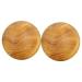 Ultechnovo 2 pieces Massage balls made of wooden hand shell balls acupressure wood Chinese meditation balls wooden body massage device Thumb hand massage cladding massage wood balls thuja older