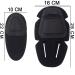 Uugood Tactical Knee & Elbow Protectors Set - Military-Grade Gear for CS Paintball Hunting & Airsoft - Black - Buy Online on GoSupps.com