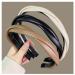 MMbyzhuo 3 Piece PU Leather Headbands for Women - Fancy Hair Hoops Accessories - Buy Online on GoSupps.com