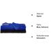 2 Piece African Body Peeling Sponge Set - Blue & Black - Exfoliating Bath & Shower Cloth for Smooth Skin | International Shipping - Buy Online on GoSupps.com