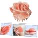 Fomiyes 4-Piece Soft Scalp Massage Shampoo Brush Set - Pink Hair Care & Bathing Tool for Ultimate Relaxation - Buy Online on GoSupps.com
