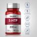 Piping Rock 5HTP 200mg Capsules - 90 Count | Non-GMO Gluten Free Hydroxytryptophan Supplement for Mood & Sleep Support - Buy Online on GoSupps.com