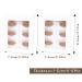 MAIZOA 6 Pairs of Replaceable Eyelids for Eyelash Training and Makeup Practice - Wheat Color - Buy Online on GoSupps.com