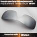 IMYTPFT Compatible Replacement Lenses for Oakley Offshoot - Titanium One Size - Premium Quality for Ideal Vision - Buy Online on GoSupps.com