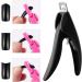 PSGS 3 Colors U Shaped Cutting Nail Art Clippers for Nails French False Nail Tips Edge Cutters Stainless Steel Trimmers Manicure Tool (Color : Black) - Buy Online on GoSupps.com