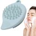 Face Exfoliator Scrubber - Double Side Silicone Face Scrub Brush - Manual Skin Care Scalp Brush Multi-Use Handheld Scrubber Gray Green - Buy Online on GoSupps.com