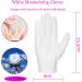 White Cotton Moisturizing Gloves for Women - 10 Pairs | Soft, Elastic Skincare & Working Gloves for Dry Hands, Jewelry Inspection | One Size Fits Most - Buy Online on GoSupps.com