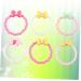 Vicasky 6 STK Candy-Colored Children's Arch Bracelets | Cute Girl Bracelet Accessories | Loop Arm Bands for Kids - Buy Online on GoSupps.com