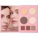  Mppchhn Eye Makeup Palette 5-Layer Bookstyle Blush Makeup Kit | Palette Set | For Women Girls Passionate Daily Routine Wedding Party Practical - Buy Online on GoSupps.com