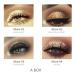 Allbestaye 4pcs Diamond Glitter Eyeshadow Liquid Pen Set - Waterproof & Long-Lasting Makeup Kit | 4 Colors - Buy Online on GoSupps.com