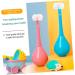 Partykindom 2-Pack Children's Silicone Toothbrush Tumblers - Gentle Mouth Cleaning - Buy Online on GoSupps.com