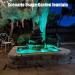 FOEERS RGB Submersible Pond Lights - 12 Super Bright IP68 Waterproof LED Fountain Lights with Remote Control, 7 Color Changing Landscape Spotlight for Fish Pond, Tank, Pool, Water Garden (4-in-1) - Buy Online on GoSupps.com