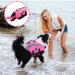 Emust XXL Dog Swimming Vest - Ripstop Flotation Suit for Large Dogs | Pink Double Rescue Handles for Safety in Pool & Water Activities - Buy Online on GoSupps.com