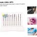 minkissy Nail Polisher Nail Drill Manicure Head Drill for Nails Professional Carbide Nail Drill Bit Remove Nail Bits Professional Nail Drill Nail Kits Drilling Tool Metal To Rotate Acrylic - Buy Online on GoSupps.com