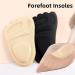 Metatarsal Pads for Women - Forefoot High Heel Shoe Inserts Thickened Anti-Sliding Cushions 4 Pairs (Black + Beige - Buy Online on GoSupps.com
