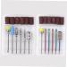 POPETPOP 1 Set nail polisher manicure drill bits nail replacement bits nail drill sanding bands New Nail Drill Bits alloy polishing head Stainless Steel. Silicone. Quartz. Ceramics 7.1x5.7cm Picture 4 - Buy Online on GoSupps.com