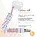 BooginHead Pacifier Clip & Natural Wood Baby Teether - Blue Feather | Eco-Friendly Infant Teething Toy - Buy Online on GoSupps.com