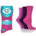 Gentle Grip Ladies Diabetic Seamless Toe HoneyComb Top Non Elastic Socks 3 Pairs (Purple Mix) - Buy Online on GoSupps.com