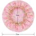 2 Pcs Double Layer Waterproof Bath Caps with Ruffled Edge - Flamingo Design for Girls and Women - Buy Online on GoSupps.com