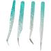 Jauarta Nail Tweezers | Lightweight Stainless Steel | Fine Tip & Comfortable Grip for Nail Art | Versatile Salon & Home Use - Buy Online on GoSupps.com