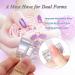 Nail Tips Clip Transparent 10pcs Finger Extension Clip Set Quick Building Poly Gel Extension Nail Art Manicure Tool Helps Hold Dual Form in Place (clear) - Buy Online on GoSupps.com