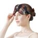 Two Birds Red Flower Sleeping Mask - Adjustable Soft Sleep Mask for Men Women & Kids | Light-Blocking Eye Cover & Blindfold - Buy Online on GoSupps.com