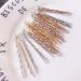50 Pcs Gold Twist Bobby Pins - Simple Hair Accessories for Women and Girls - Buy Online on GoSupps.com
