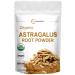 Organic Astragalus Root Powder, 10 Ounce, Sun Dried and Filler Free, Pure Astragalus Tea Powder, Supports Internal Circulation Health and Immune System, Non-GMO and Vegan Friendly