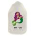 Stamp factory-hot water bottle with a personalized cover-cozy heat bottle cover with desired text such as names design-gift idea for children & adults (800 ml | Mermaid)
