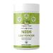 Organic Veda Neem Leaf Powder - Gentle Dried Organic Neem Leaves Powder - Herbal Supplement for Skin Gut Cleanse & Immune Support - Non-GMO Gluten-Free Vegan 4 oz