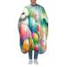 55x66 Inch Adult Barber Cape Watercolor-Easter-Rabbit-Eggs Adult Haircut Cape With Snap Closure